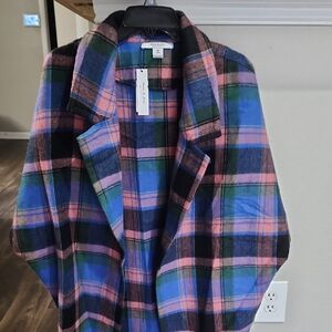 Anna Multicolor Plaid Scarf